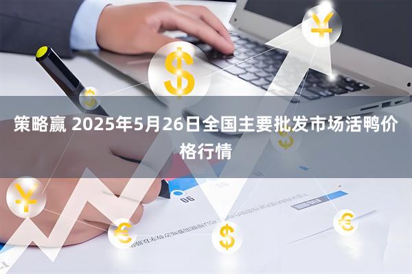 策略赢 2025年5月26日全国主要批发市场活鸭价格行情